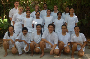 The Soneva Fushi Spa Team